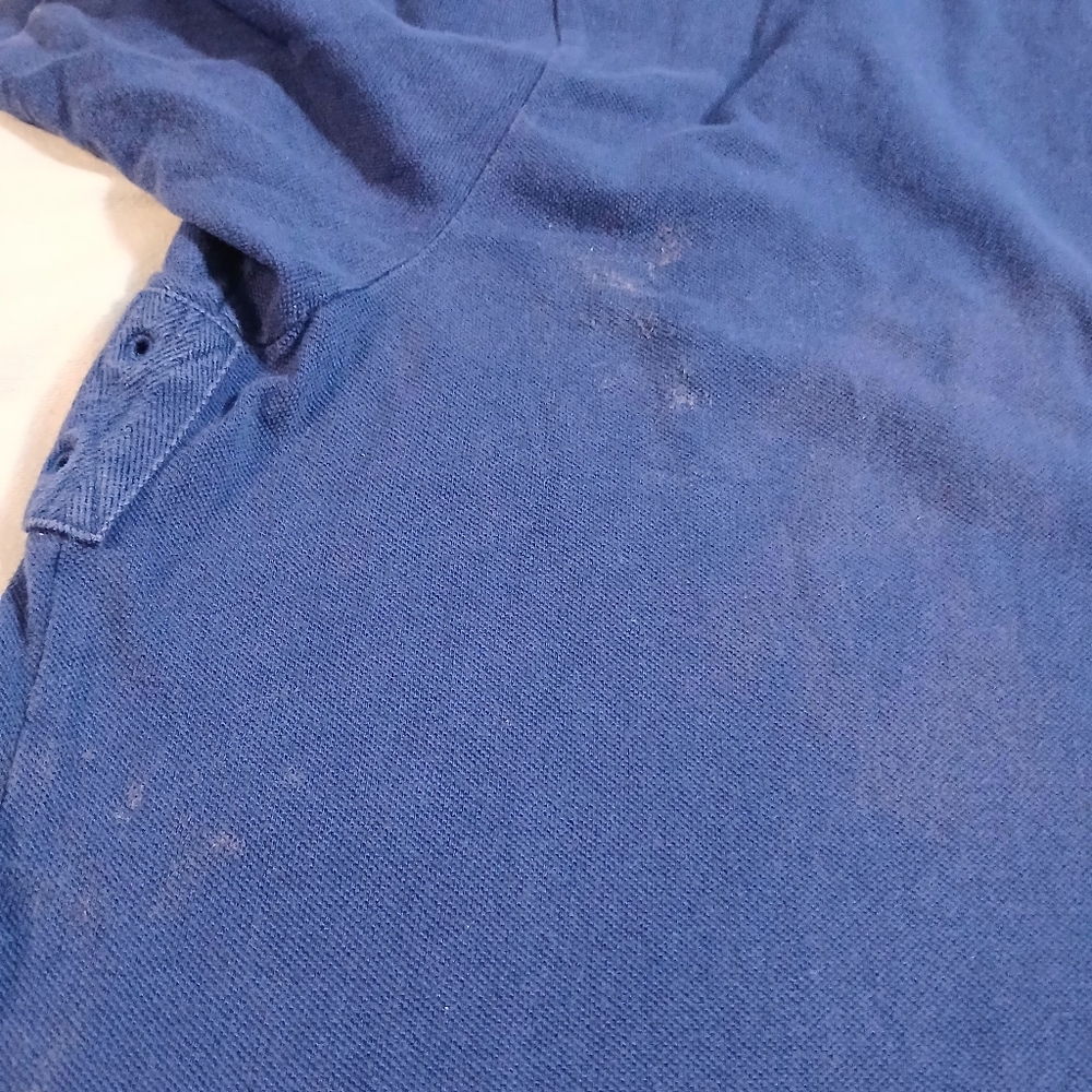 Polo by Ralph Lauren Men's Blue Polo Shirt 2xlt - Picture 11 of 11